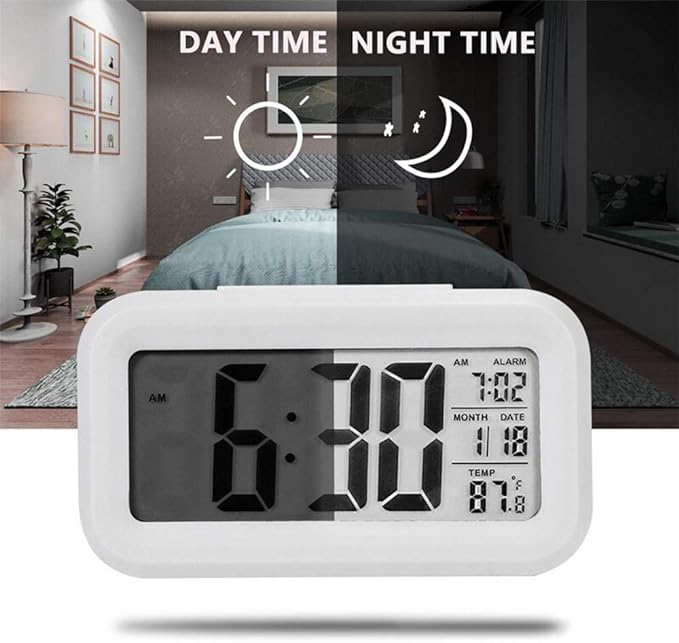 **"LumiTime™ Smart Digital Alarm Clock – Wake Up in Style!"** ⏰✨