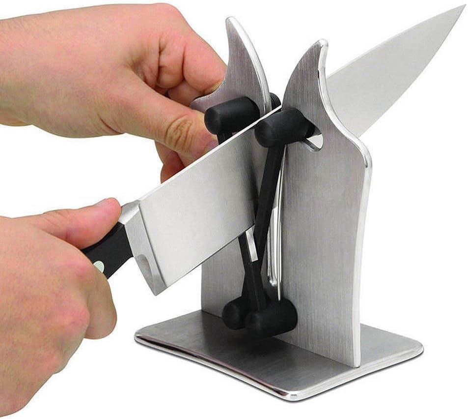 **"RazorEdge™ Professional Knife Sharpener – Precision Sharpening, Effortless Cutting!"** 🔪✨