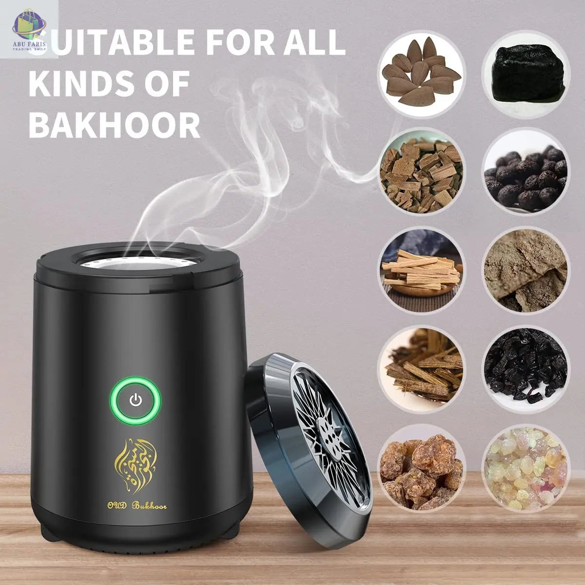 Bukhoor Perfume Dispenser Smart Abu Faris Trading shop