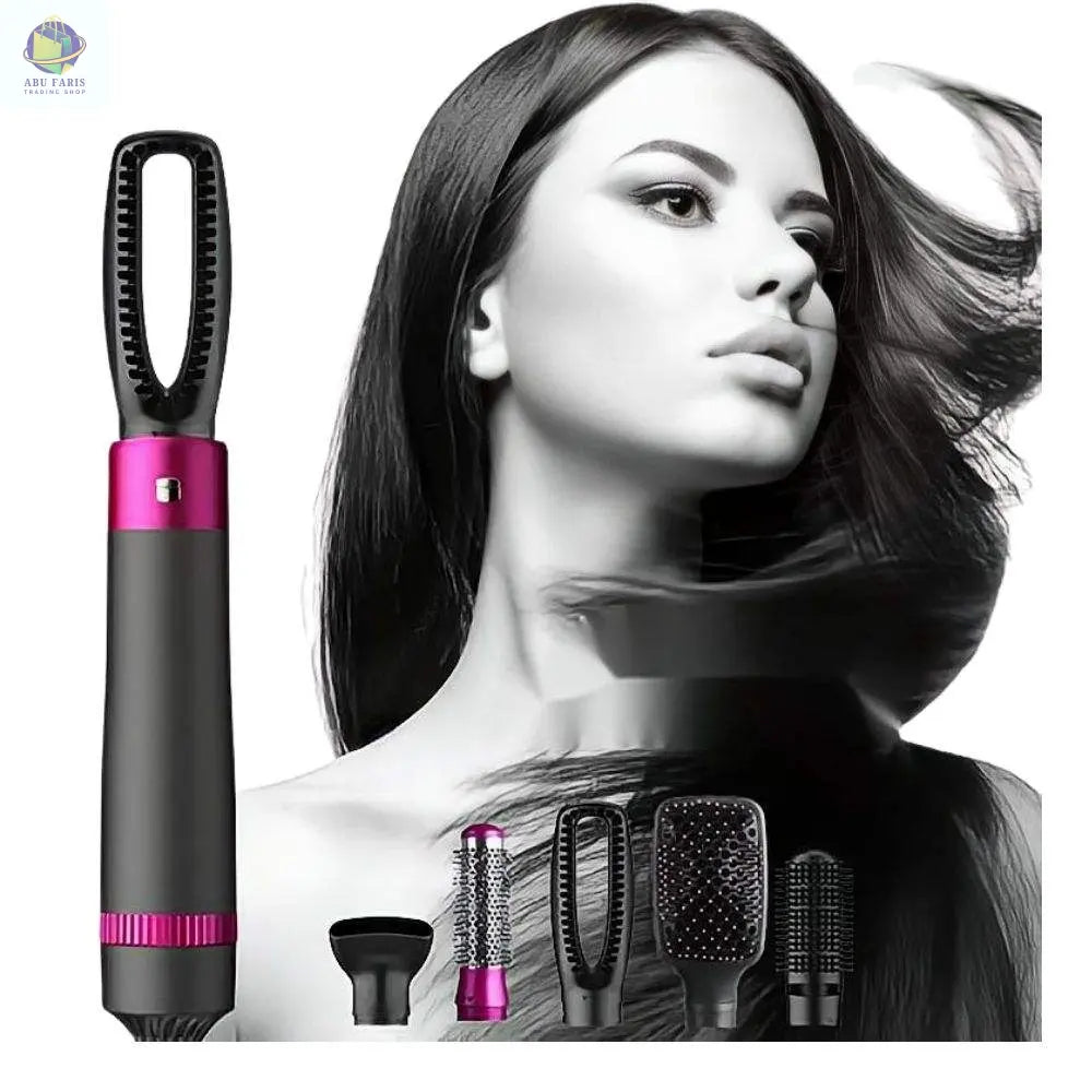 "Salon-Worthy Styles with 5-in-1 Hot Air Brush Magic!" Abu Faris Trading shop