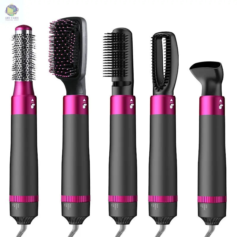 "Salon-Worthy Styles with 5-in-1 Hot Air Brush Magic!" Abu Faris Trading shop